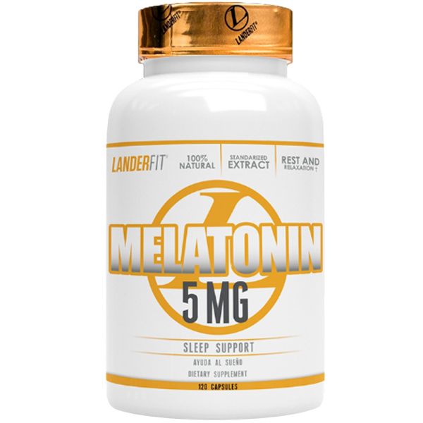 LANDER MELATONIN 5 MG 120 TABLETAS