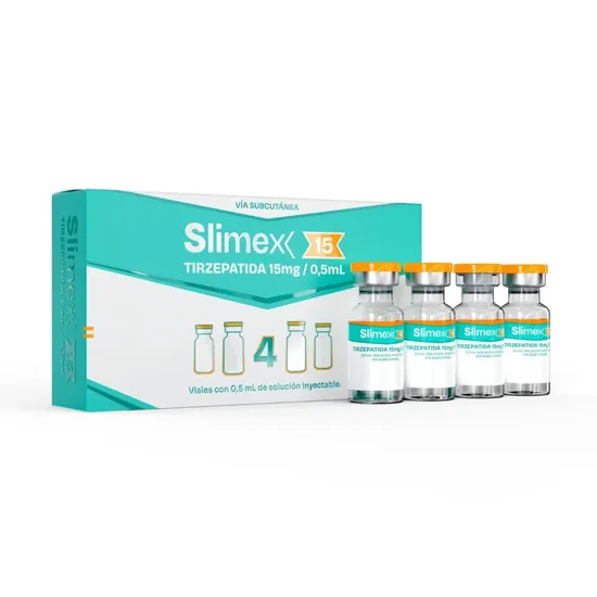 Slimex 15mg 4 Ampolas